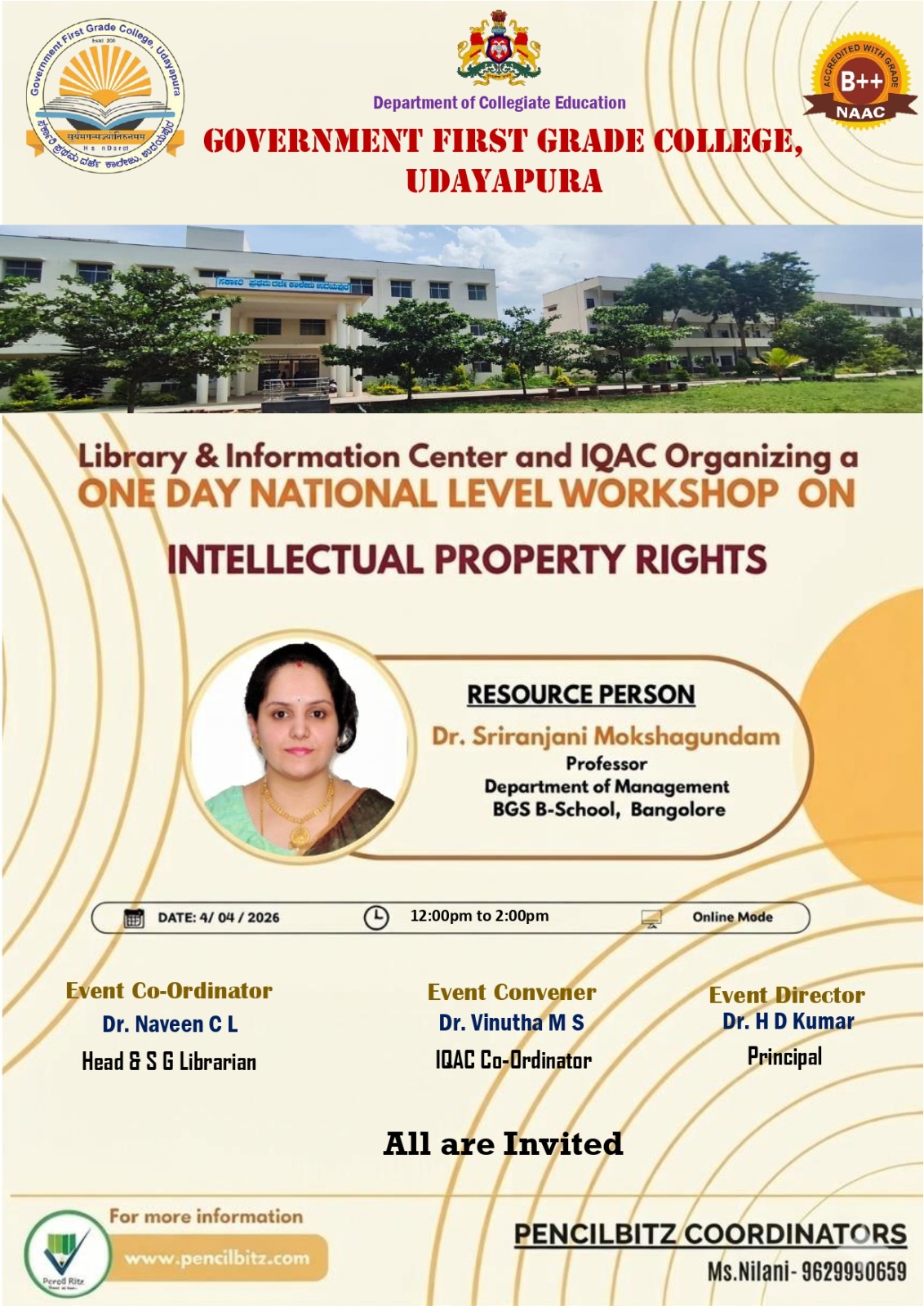 College Event Brochure